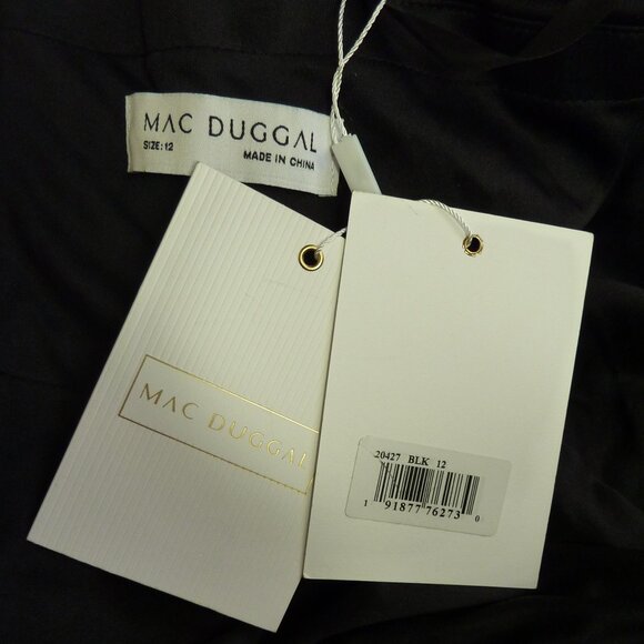 Mac Duggal 20427 One Shoulder A-line Embellished Gown - Picture 8 of 8